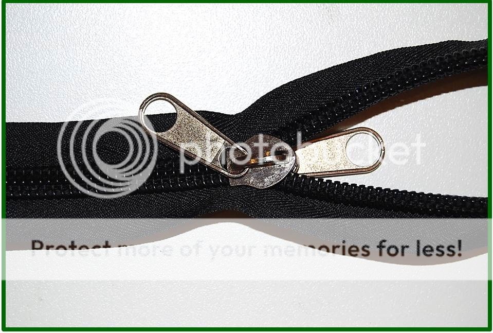 Black Heavy Duty Sewing on Tent, Bag Camping Continuous Zipper, Zip